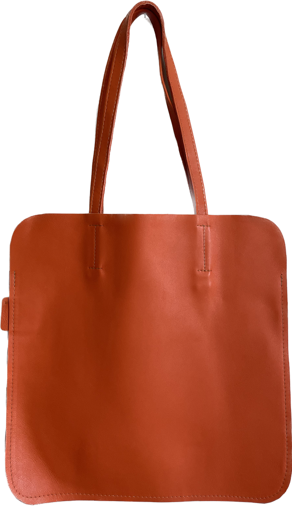 Leather Shoulder Bag - Marmalade