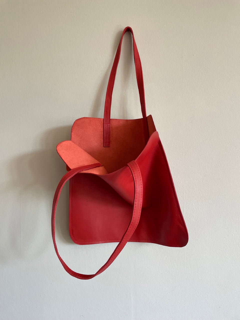 Marmalade Leather Tote Bag - Colour: Oyster