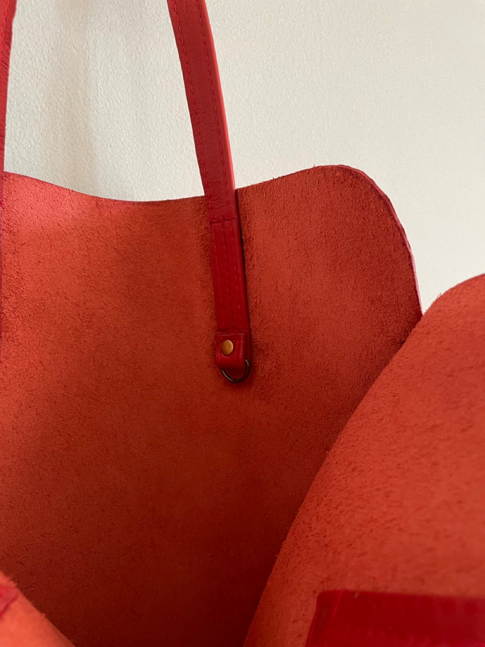 Marmalade Leather Tote Bag - Colour: Oyster