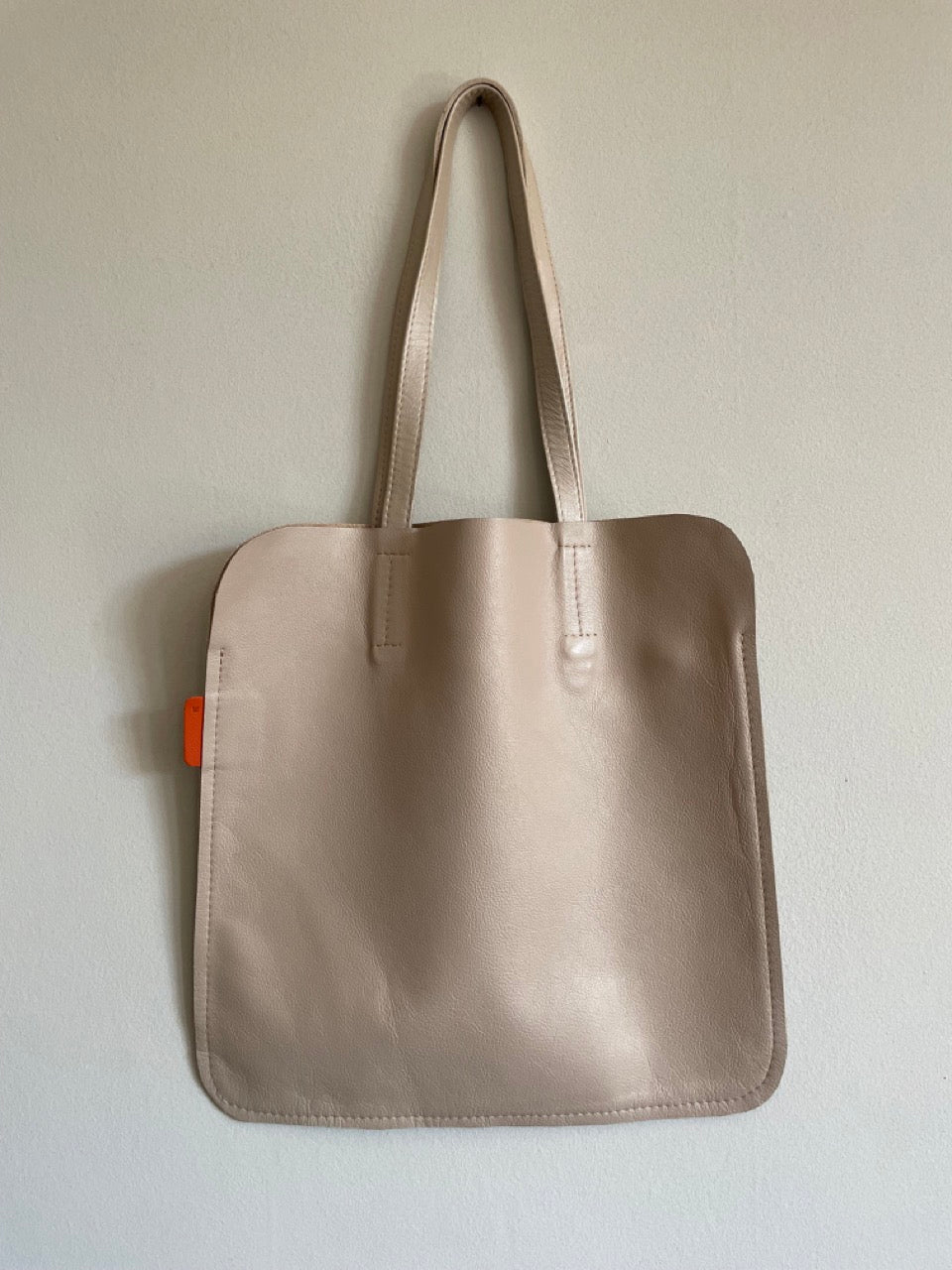 Marmalade Leather Tote Bag - Colour: Oyster