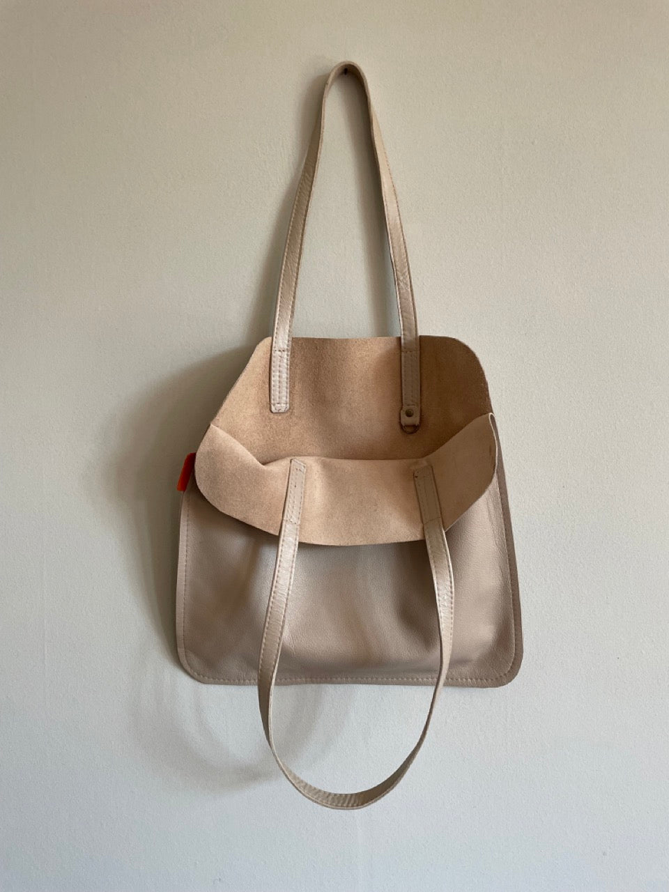 Marmalade Leather Tote Bag - Colour: Oyster