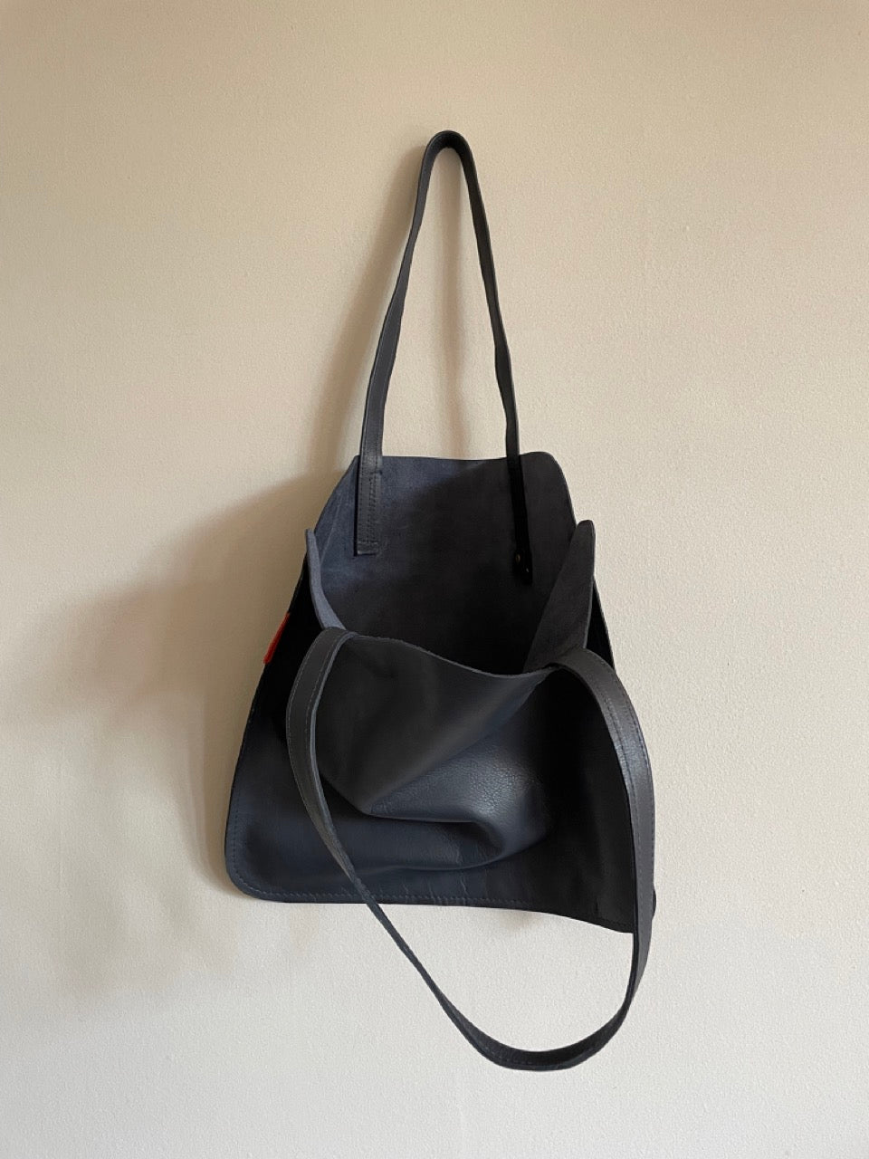 Marmalade Leather Tote Bag - Colour: Black