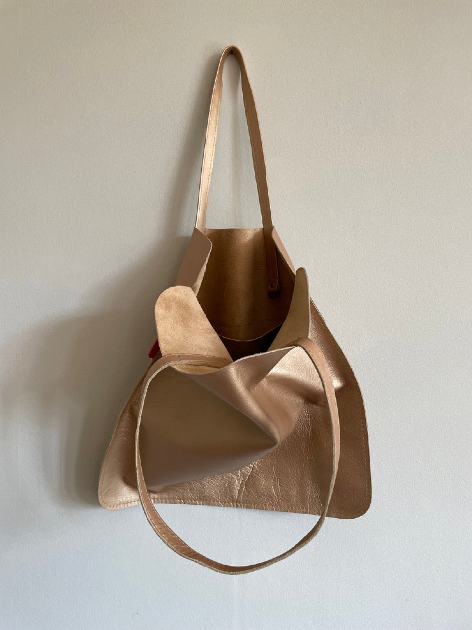 Marmalade Leather Tote Bag - Colour: Oyster