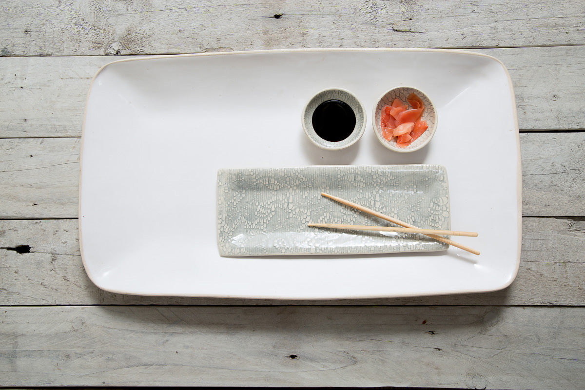 Trough Small Beach Sand White