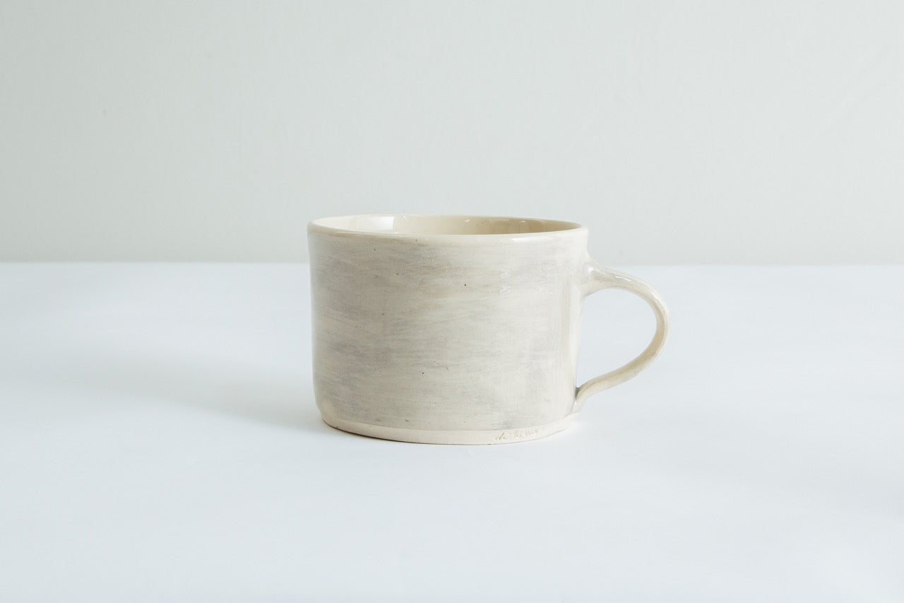 Wonki Ware Squat Mug Plain Wash - Warm Grey
