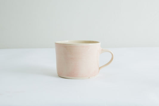 Wonki Ware Squat Mug Plain Wash - Pink