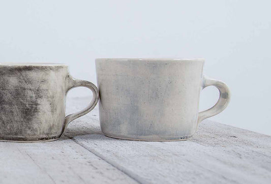 Wonki Ware Squat Mug Plain Wash - Duck Egg
