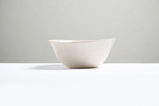 Deep Pasta Bowl - Plain White