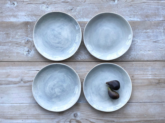 Wonki Ware Side Plate 23cm - Plain Duck Egg - Set of 1