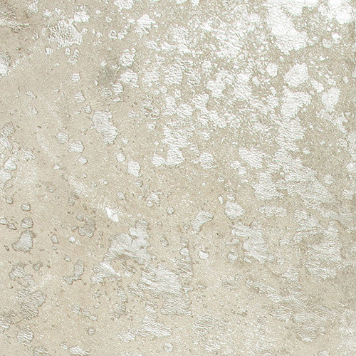 Natural and Silver Cow hide Rug