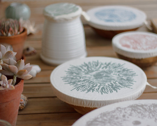 Halo Dish and Bowl Cover Medium - Beach House