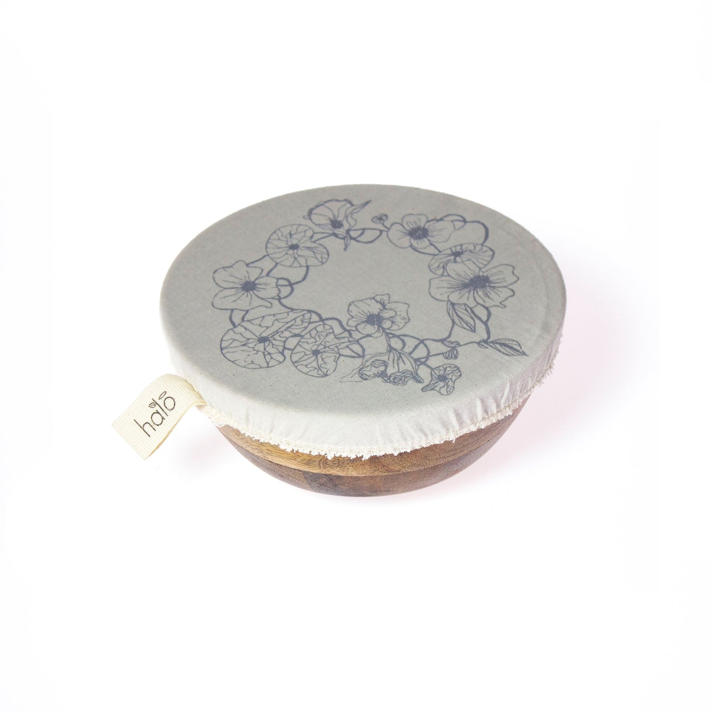 Halo Dish and Bowl Cover Small Set of 3 - Edible Flowers