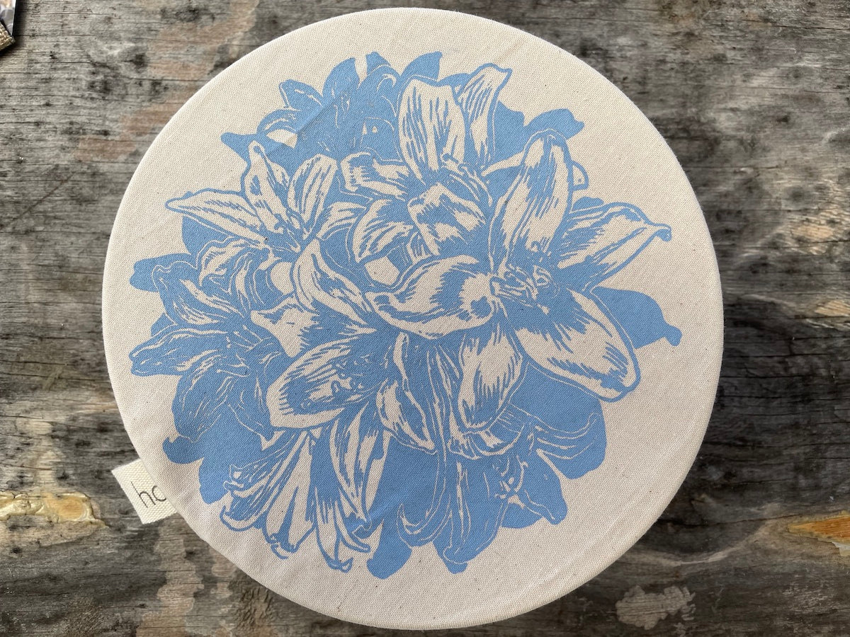 Halo Dish and Bowl Cover Large Set of 3 African Flowers | Gabriele Jacobs