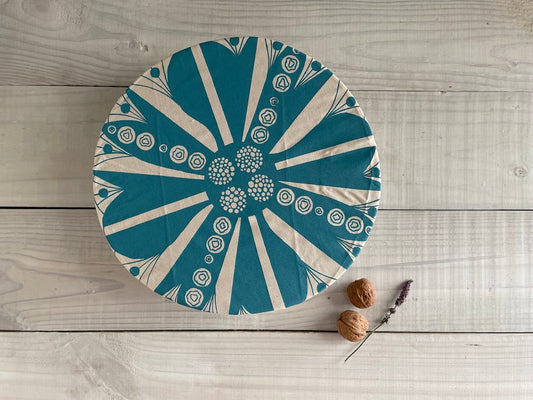 Halo Dishcover - Extra Large Ocean Aloe