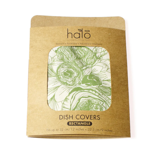 Halo Dish and Casserole Cover Rectangle Edible Flower | AD