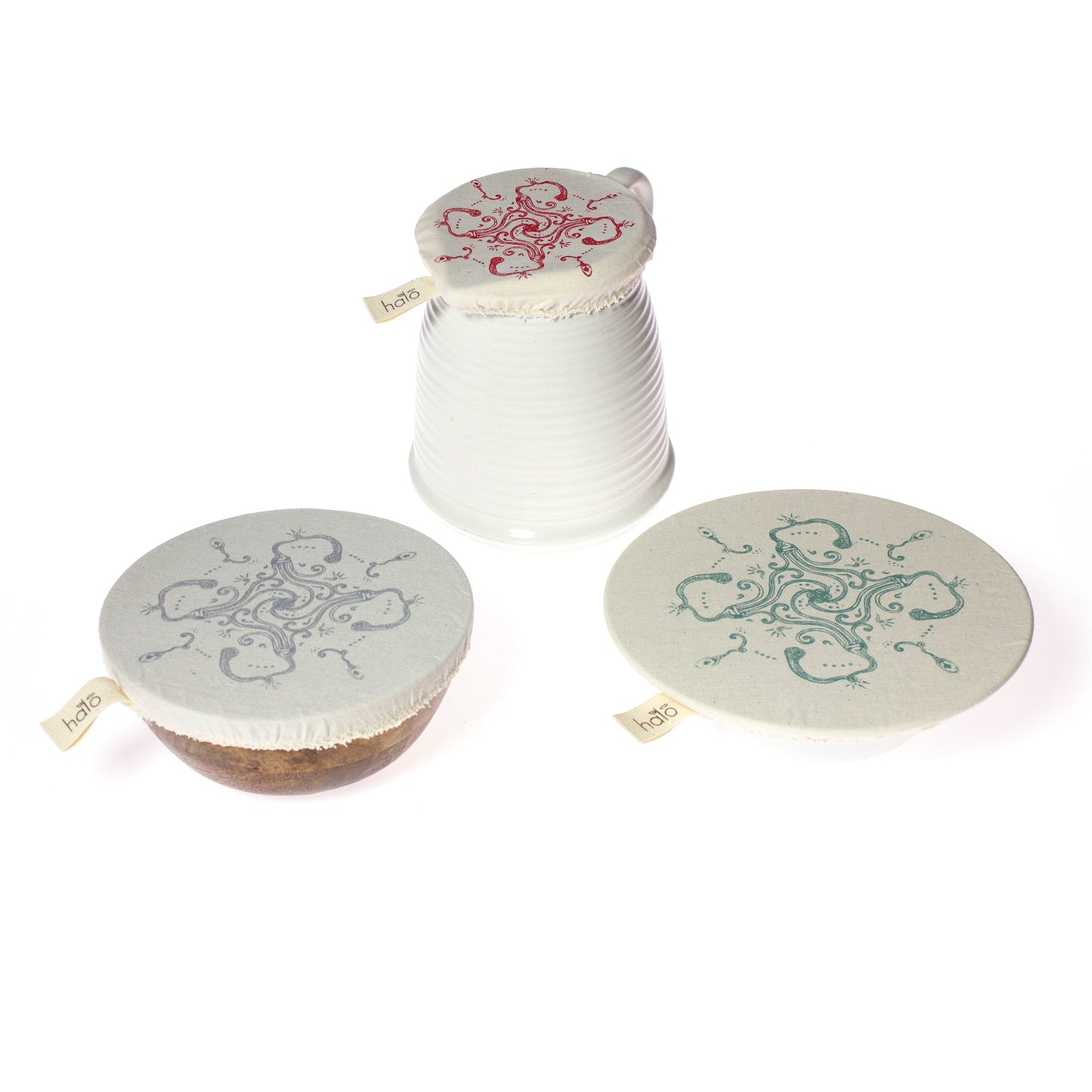 Halo Dish and Bowl Cover Small Set of 3 - Utensils