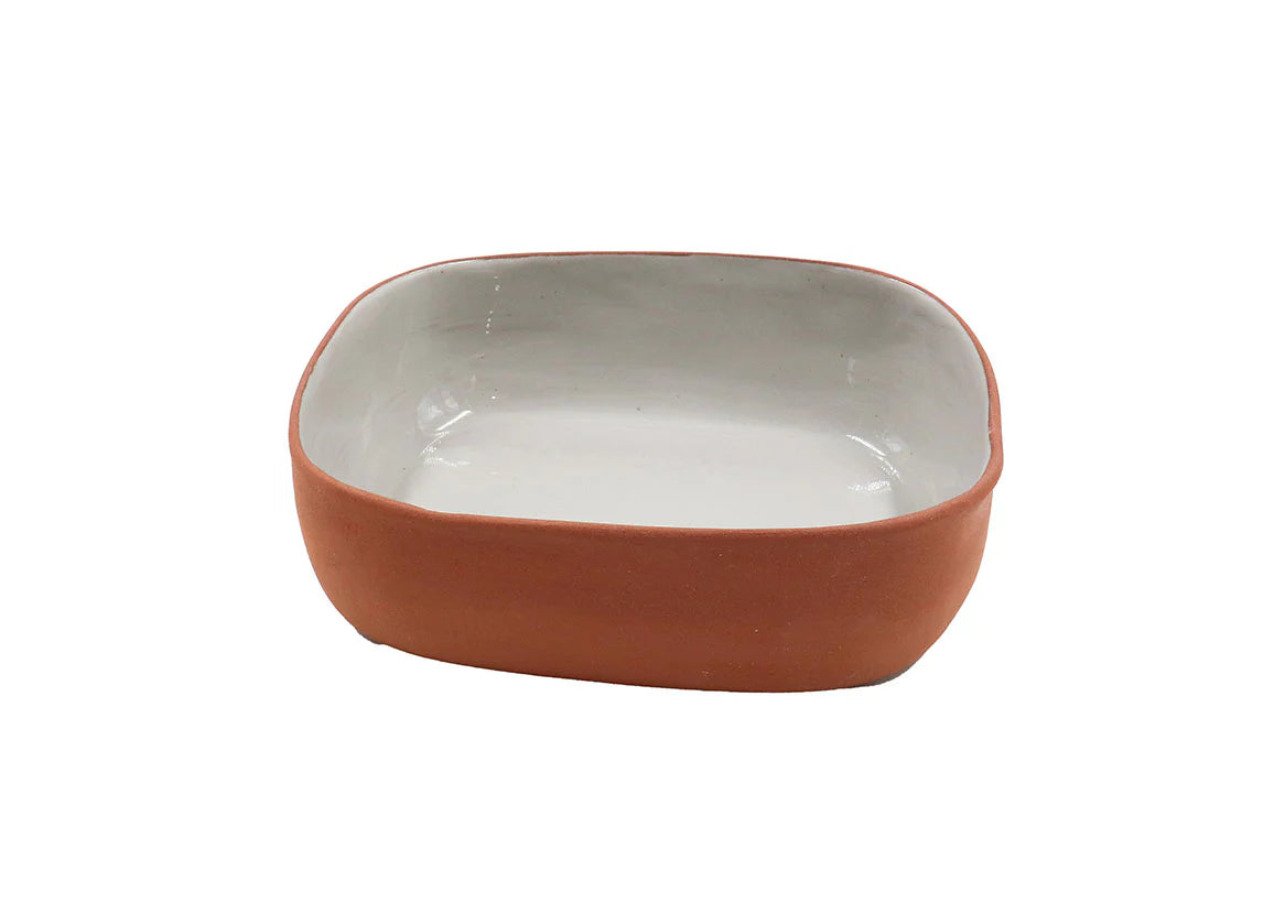 Wonki Ware Terracotta Small Quiche Roasting Dish - Oven Proof Bakeware