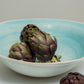 Wonki Ware Large Salad Bowl - Turquoise Wash