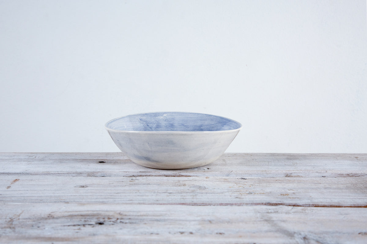 Breakfast Bowl - Set of 1 - Plain Wash Blue