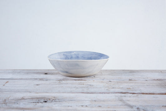 Breakfast Bowl - Set of 1 - Plain Wash Blue