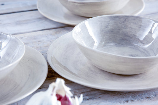 Breakfast Bowl - Set of 1 - Plain Wash Duck Egg