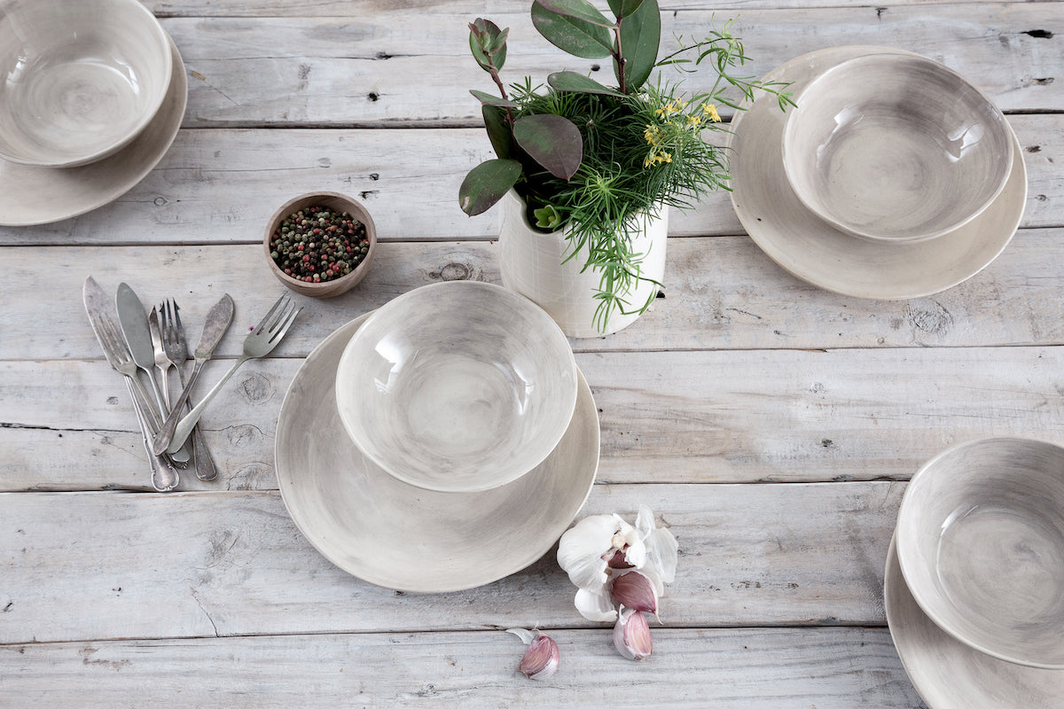 Breakfast Bowl - Set of 1 - Plain Wash Duck Egg
