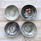 Breakfast Bowls - Set of 4 - Plain Wash Charcoal