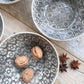 Wonki Ware 16 Piece Dinner Service – Mixed Pattern – Charcoal