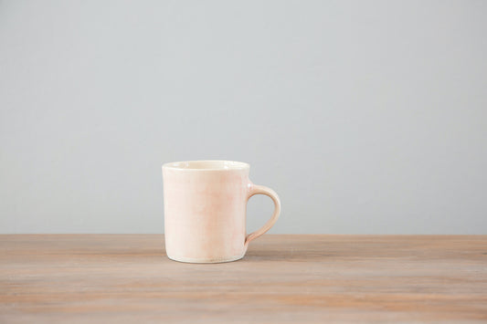Wonki Ware Small Straight Mug Plain Wash - Pink