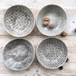 Wonki Ware 16 Piece Dinner Service – Mixed Pattern – Charcoal