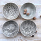 Wonki Ware 16 Piece Dinner Service – Mixed Pattern – Charcoal