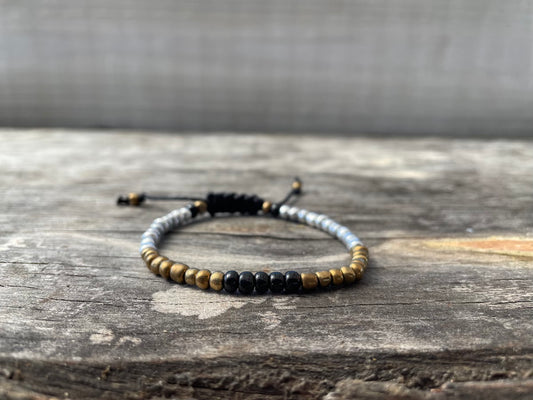 Gold silver sales bronze bracelet