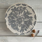 Halo Dishcover - Extra Large Cool Grey African Flowers