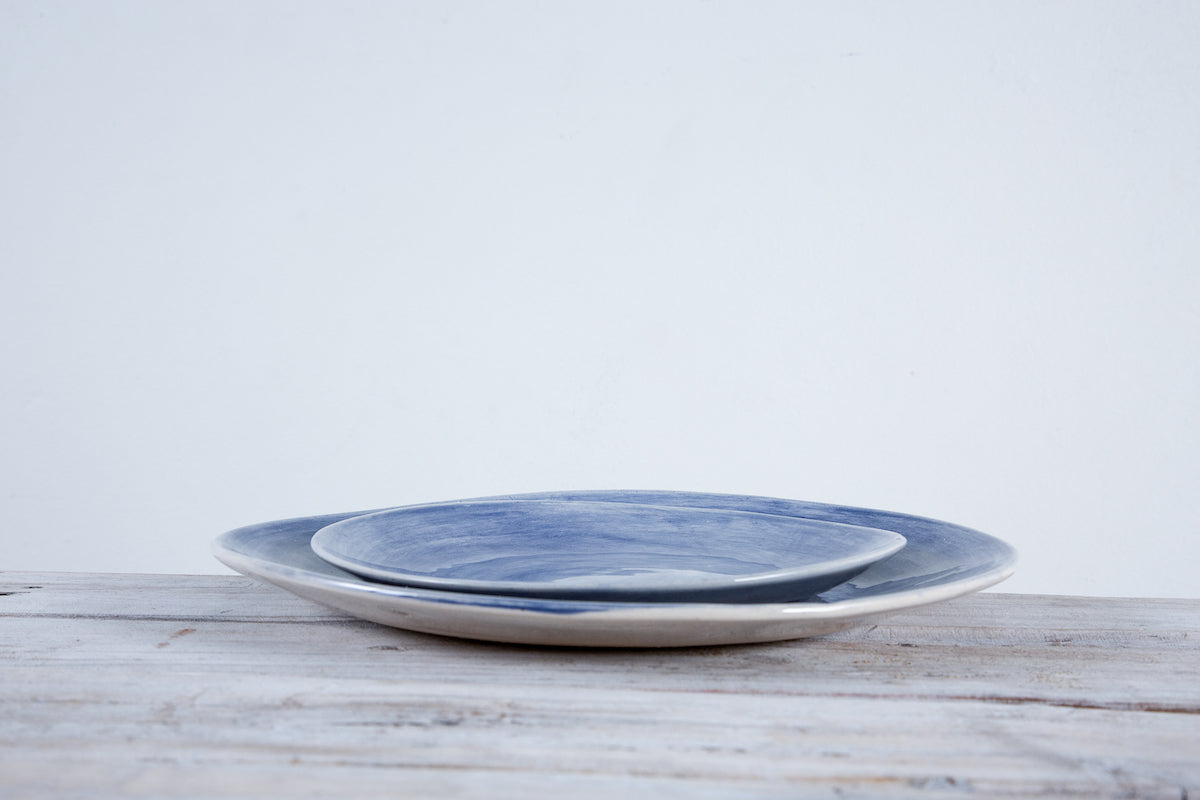 16-Piece Dinner Service - Blue Wash